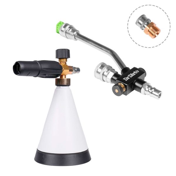 Vaahdotinsetti Dr Dirt Dual Valve G3, SnapLock, M22 Uros (Kränzle)