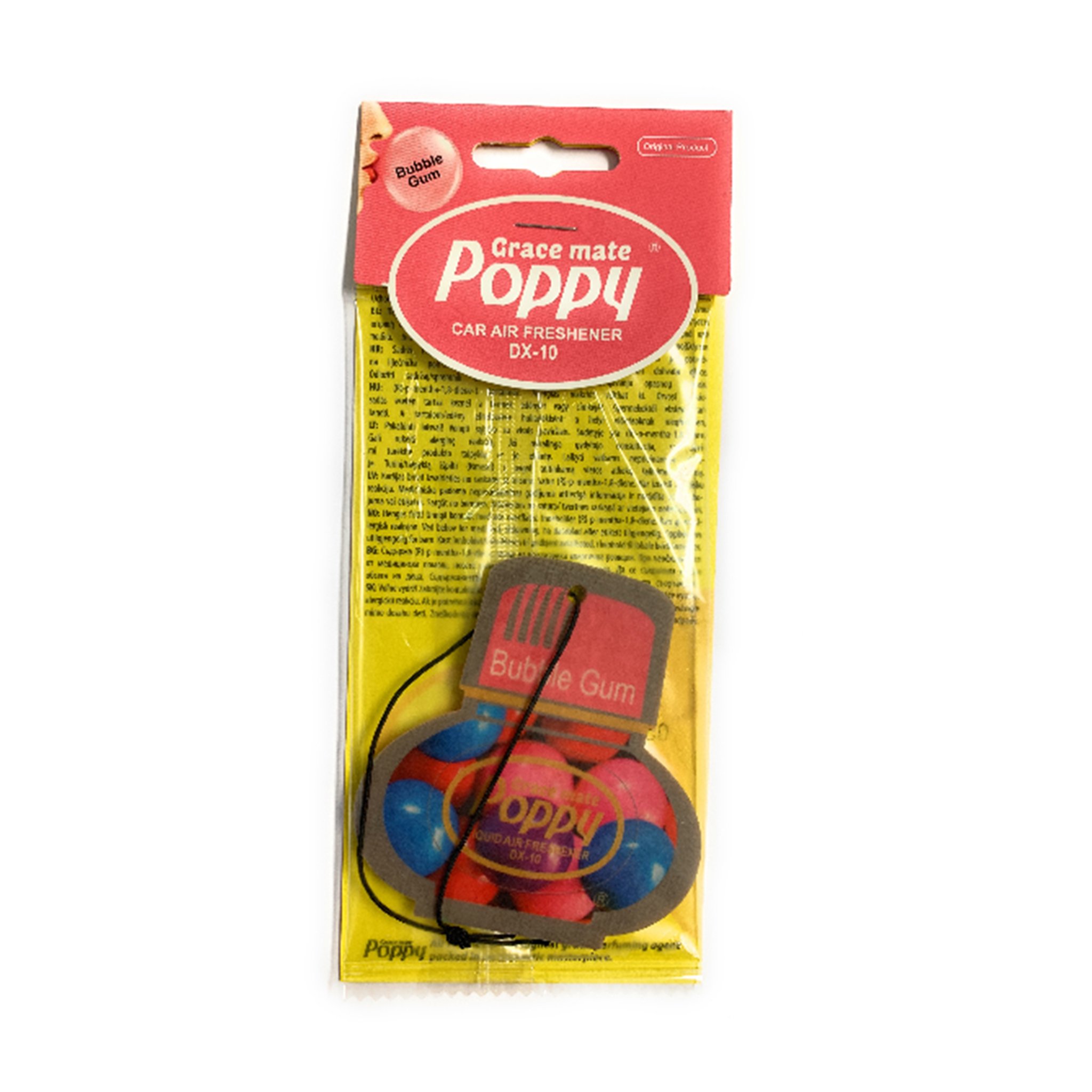 Duftfrisker Poppy Air Freshener, Bubble Gum