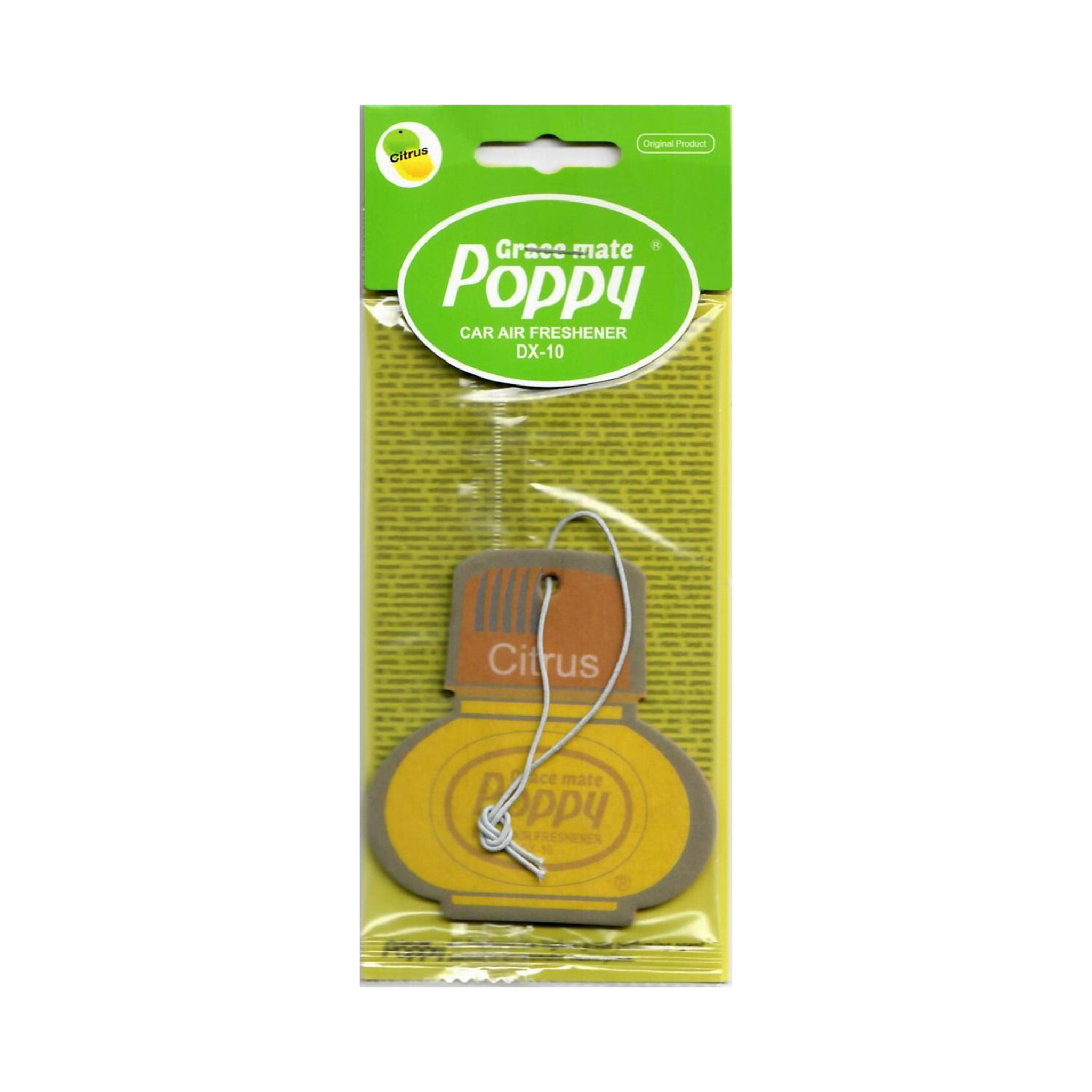 Duftfrisker Poppy Air Freshener, Citrus