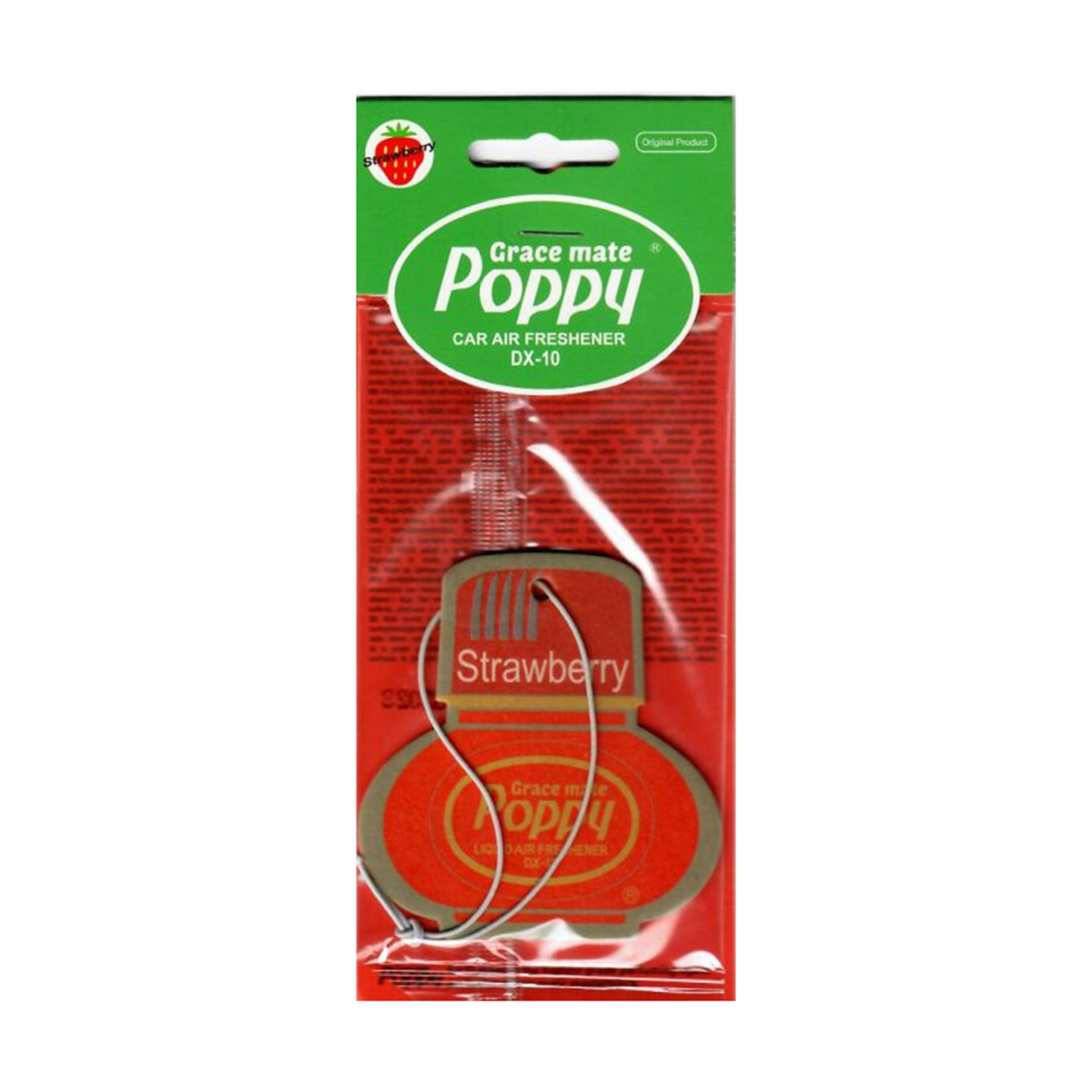 Duftfrisker Poppy Air Freshener, Strawberry
