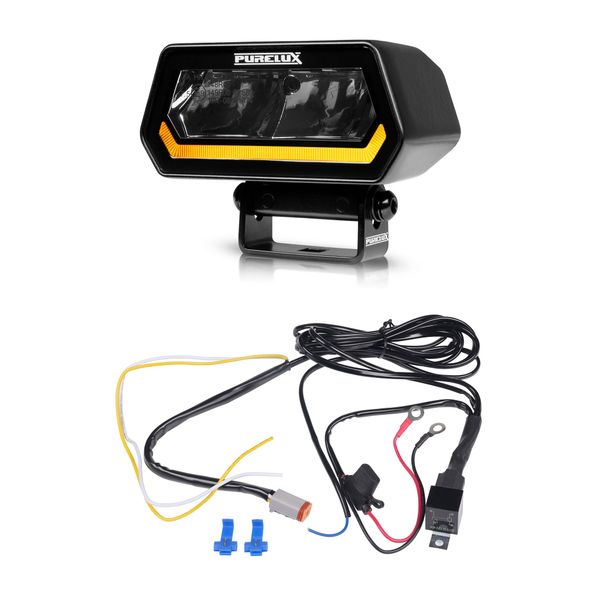 Ekstralyspakke til motorsykkel – PURELUX, Panther Alpha 20 (Spot)