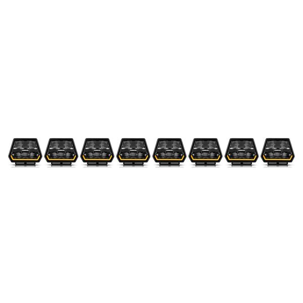 Extraljuspaket PURELUX Panther 5, 932 - 1246 mm, 1246 mm - 8 extraljus (Panther 5)