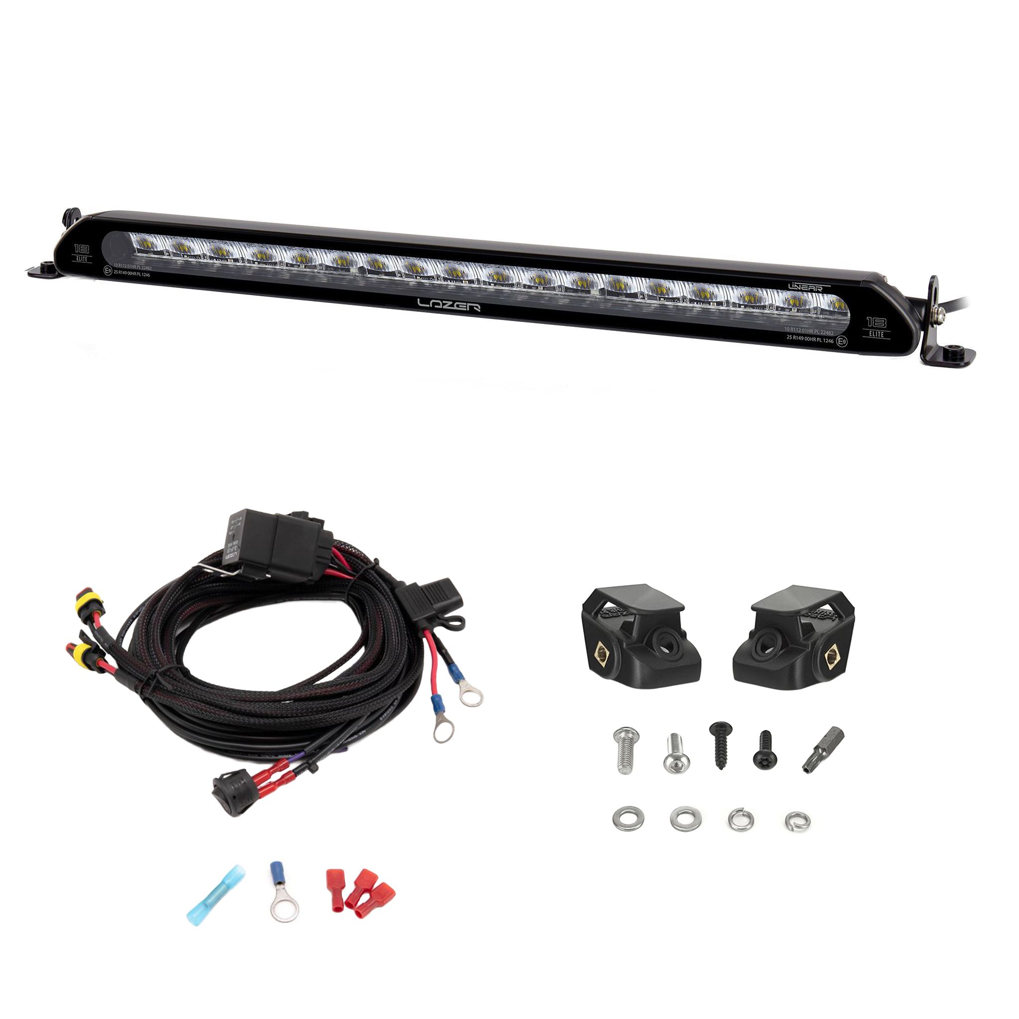 Lisävalosetti Toyota Proace (2023+), Lazer Linear 18, Linear 18 Elite