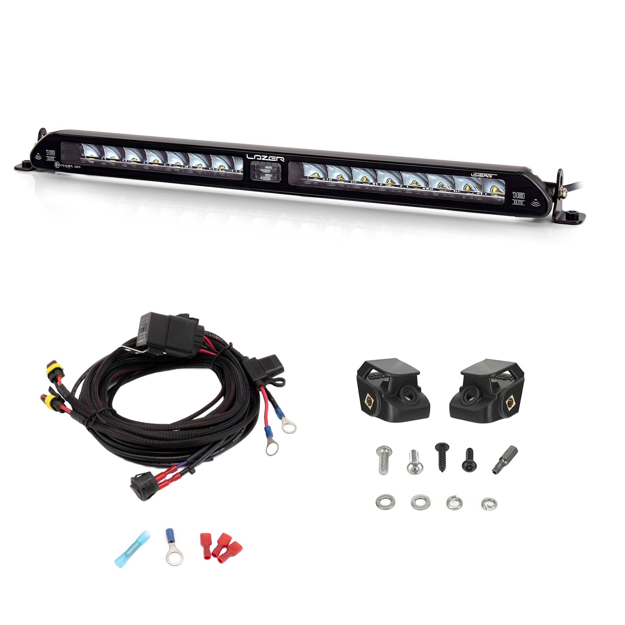 Auxiliary light set Toyota Proace (2023+), Lazer Linear 18, Linear 18 Elite i-LBA afbeelding