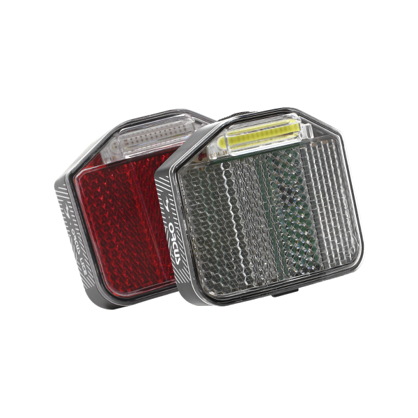 Sykkellykt Moon Orcus Lite-W - 120 lm / Oppladbar, Frontlykt + Baklykt (Orcus Lite)