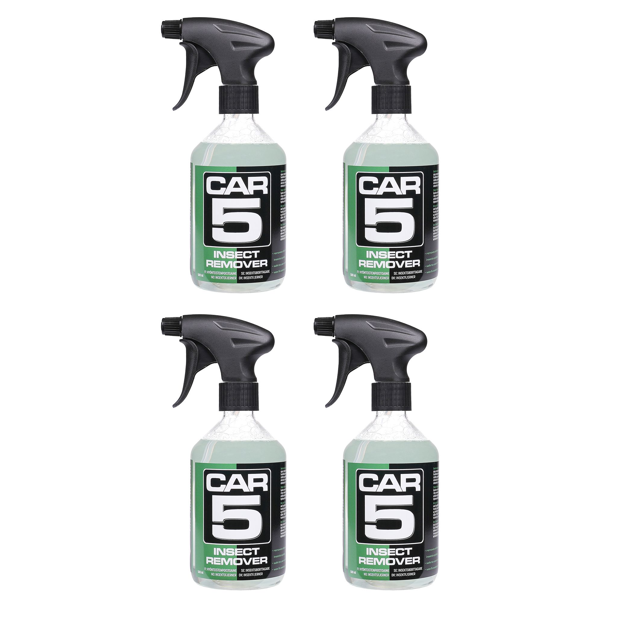 Insektfjerner CAR5 Insect Remover, 4 x 500 ml