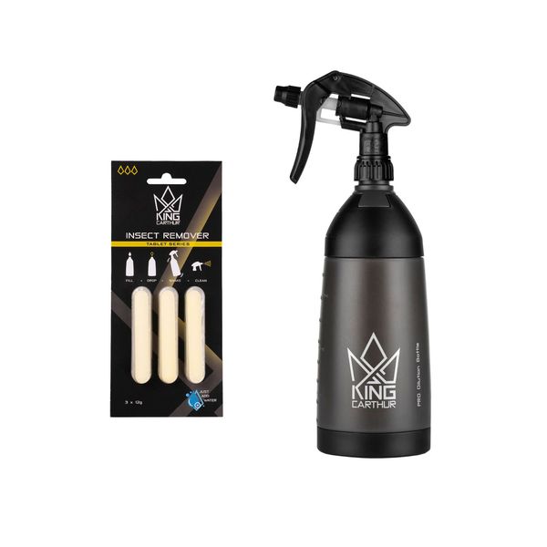 Insektsborttagare KING CARTHUR Insect Remover Tablet, 3 st, Tabletter (3 st) + Sprayflaska