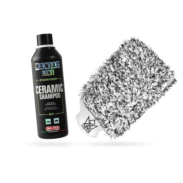 Bilschampo Mafra Maniac Ceramic Shampoo, 500 ml + Wash mitt