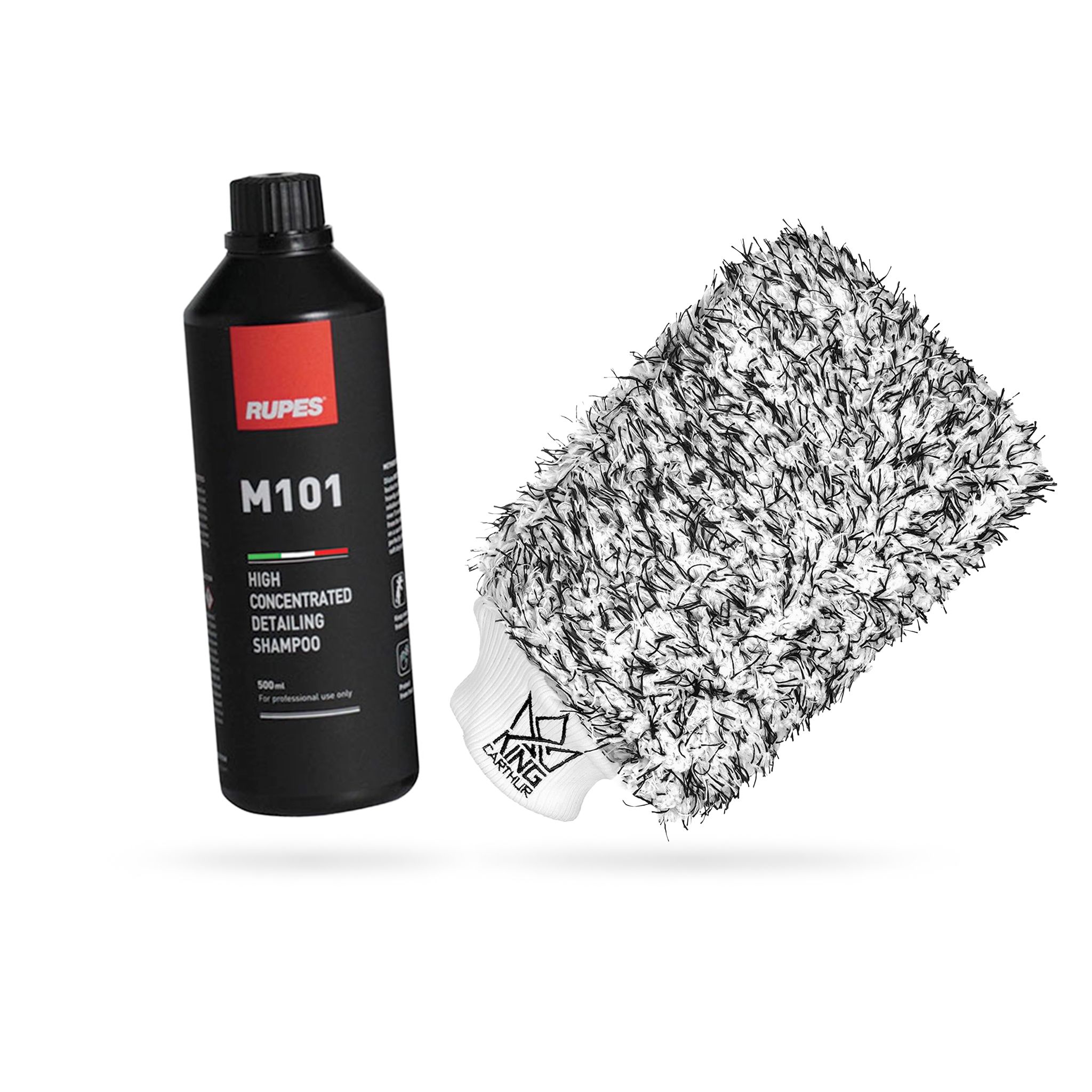 Autoshampoo Rupes M101 High Concentrated Detailing Shampoo, 500 ml + Wash mitt
