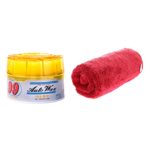 Autovaha Soft99 Hanneri Wax, 280 g, Vaha + Kiillotusliina