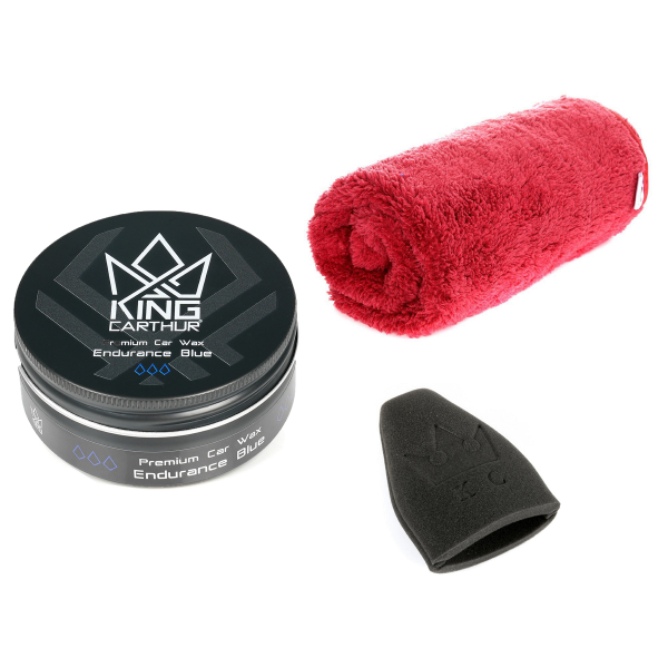 Bilvax KING CARTHUR Endurance Blue #52, 180 g, Vax + Applikator + Polerduk