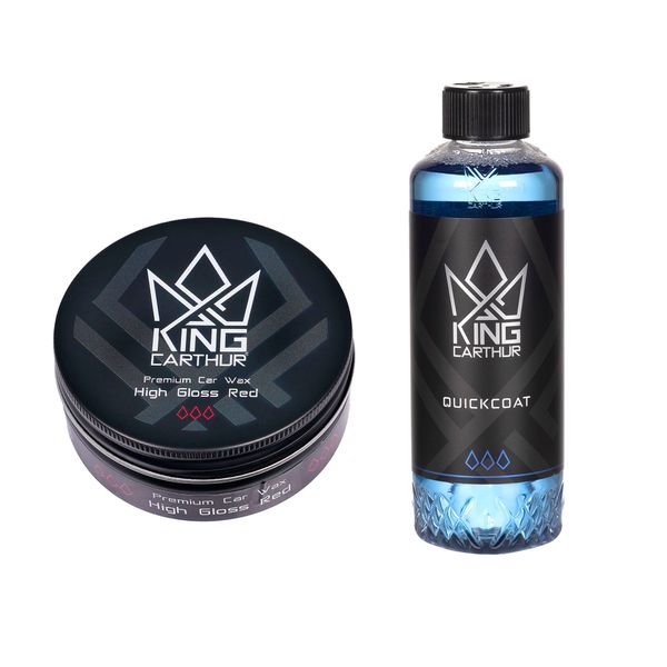 Bilvax KING CARTHUR High Gloss Red #26, 180 g, Vax + KC QuickCoat