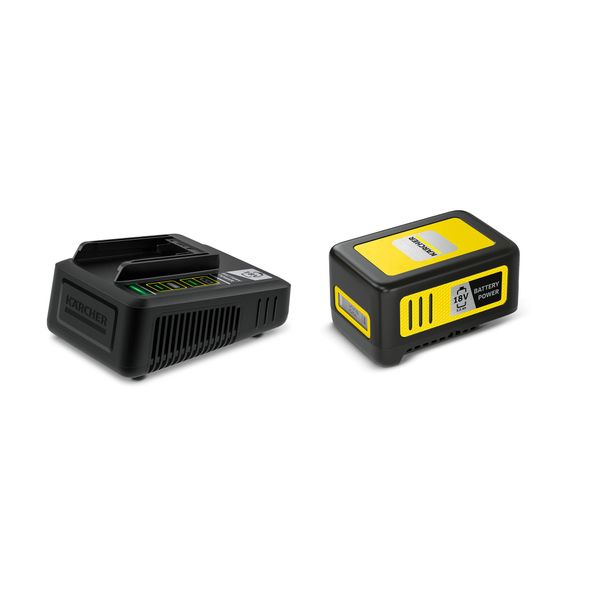 Laddare Kärcher 18V Quick Charger, Laddare + 5 Ah batteri
