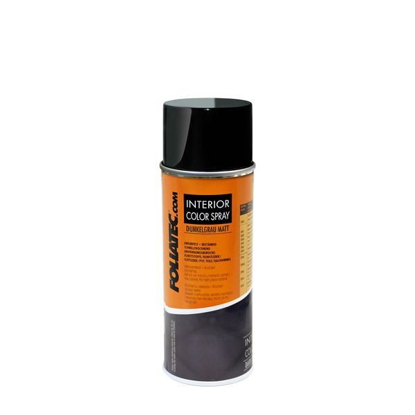 Sprayfärg FOLIATEC Interior Color Spray, 400 ml, Dark Grey Matt