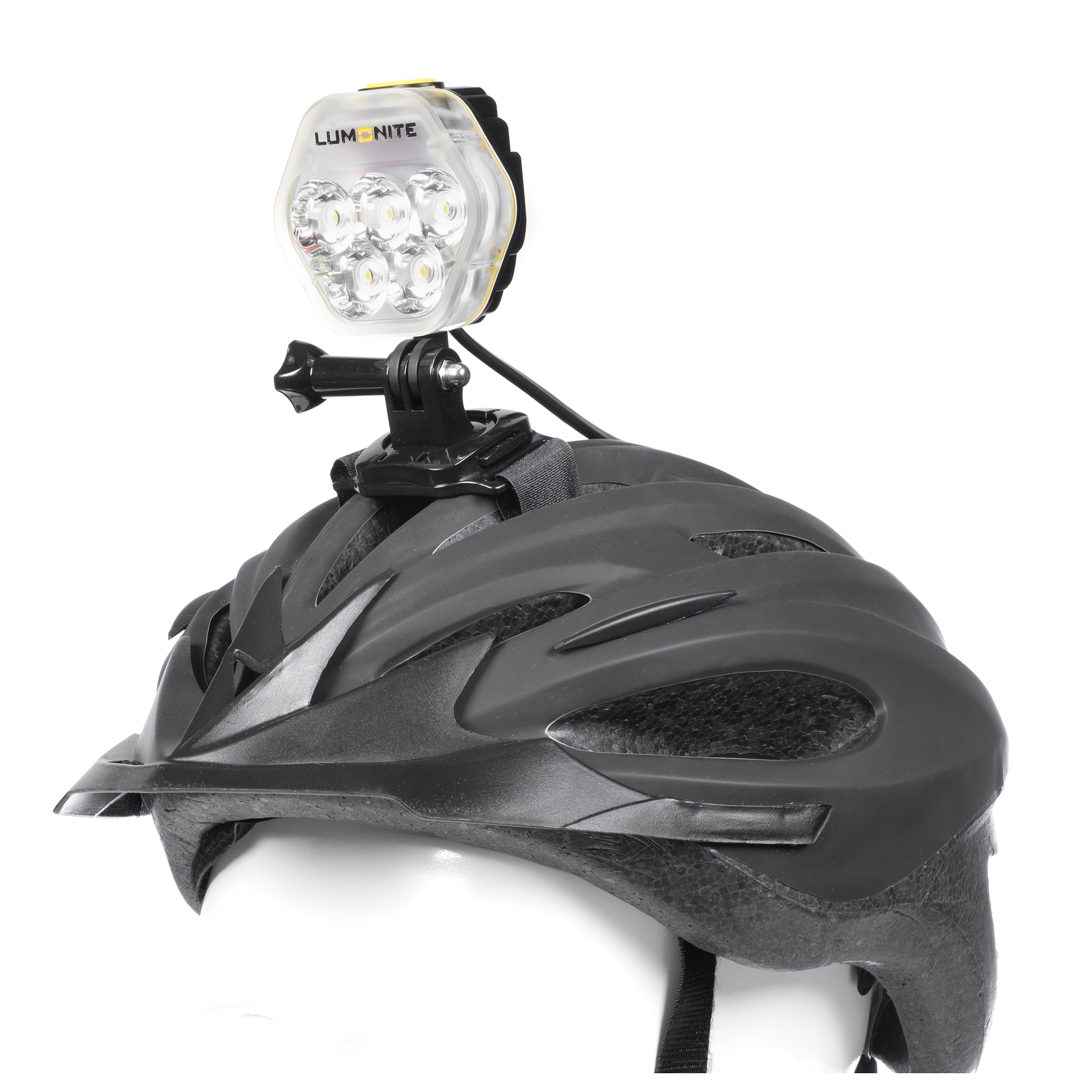 Cykelhjälmslampa LUMONITE® Navigator2, 3864 lm, Standard-paket