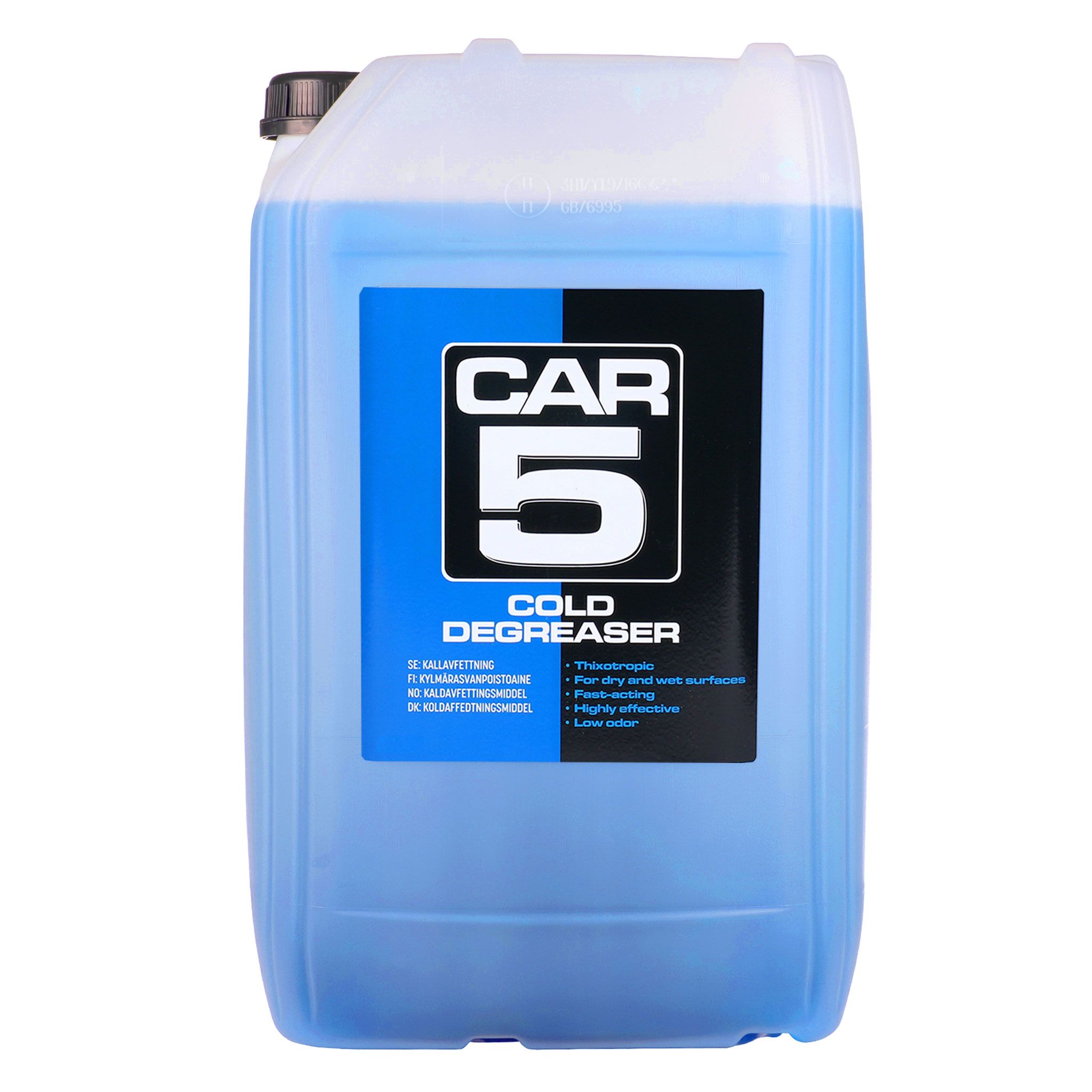 Kaldavfetting CAR5 Cold Degreaser, 25 000 ml