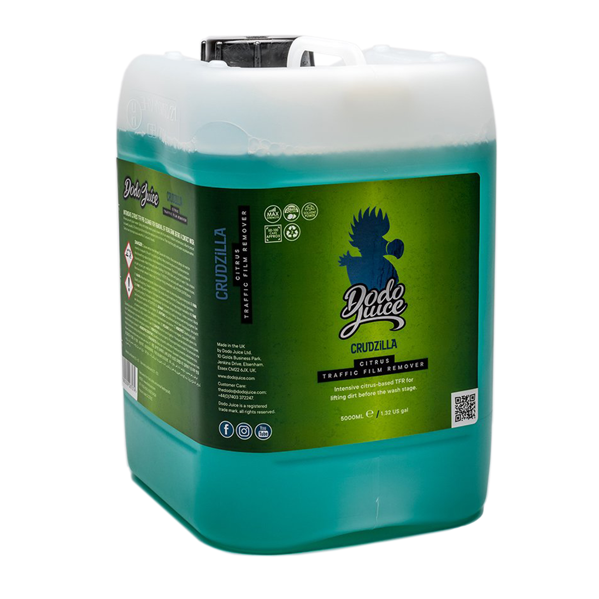 Liuotinpesuaine Dodo Juice Crudzilla, 5000 Ml