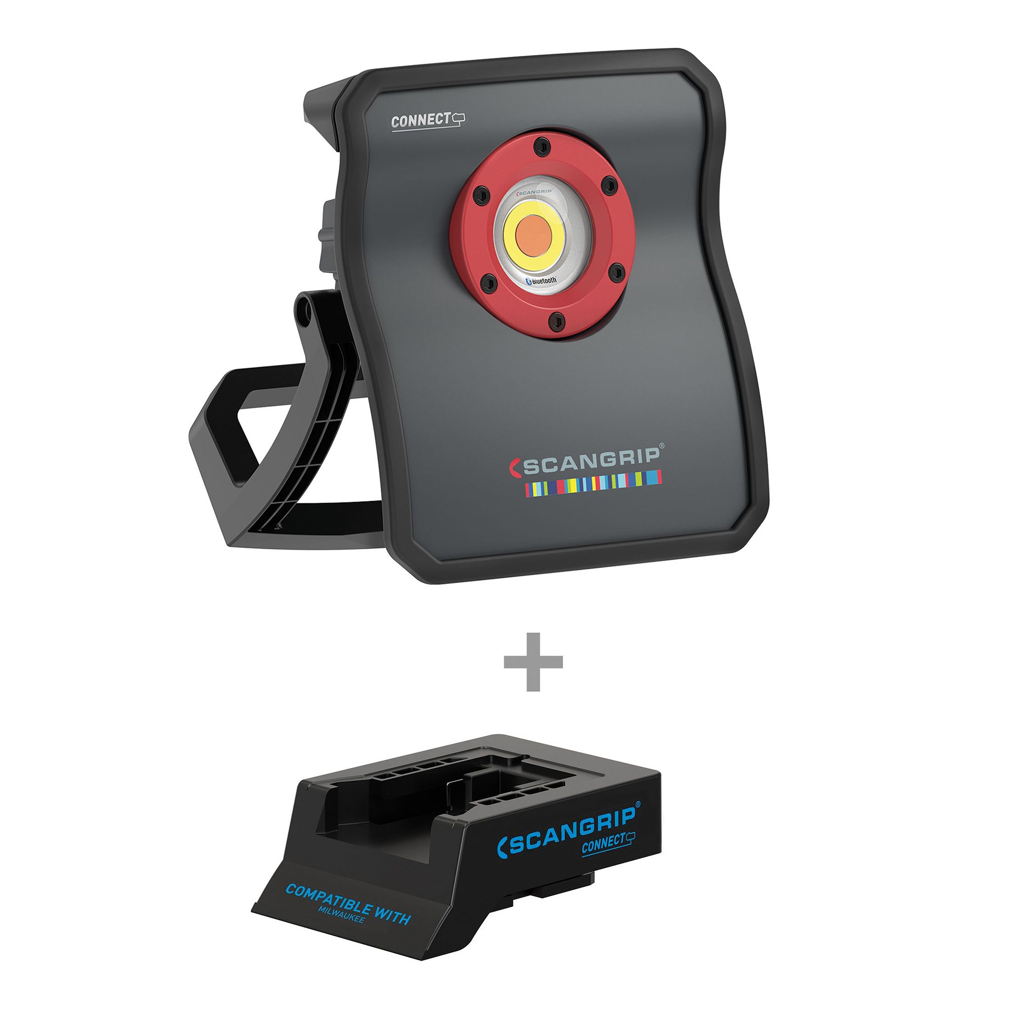Maalipinnan tarkastusvalo Scangrip Multimatch 3 CONNECT, 3000 lm, Milwaukee akuille | Alk. 249,90 €