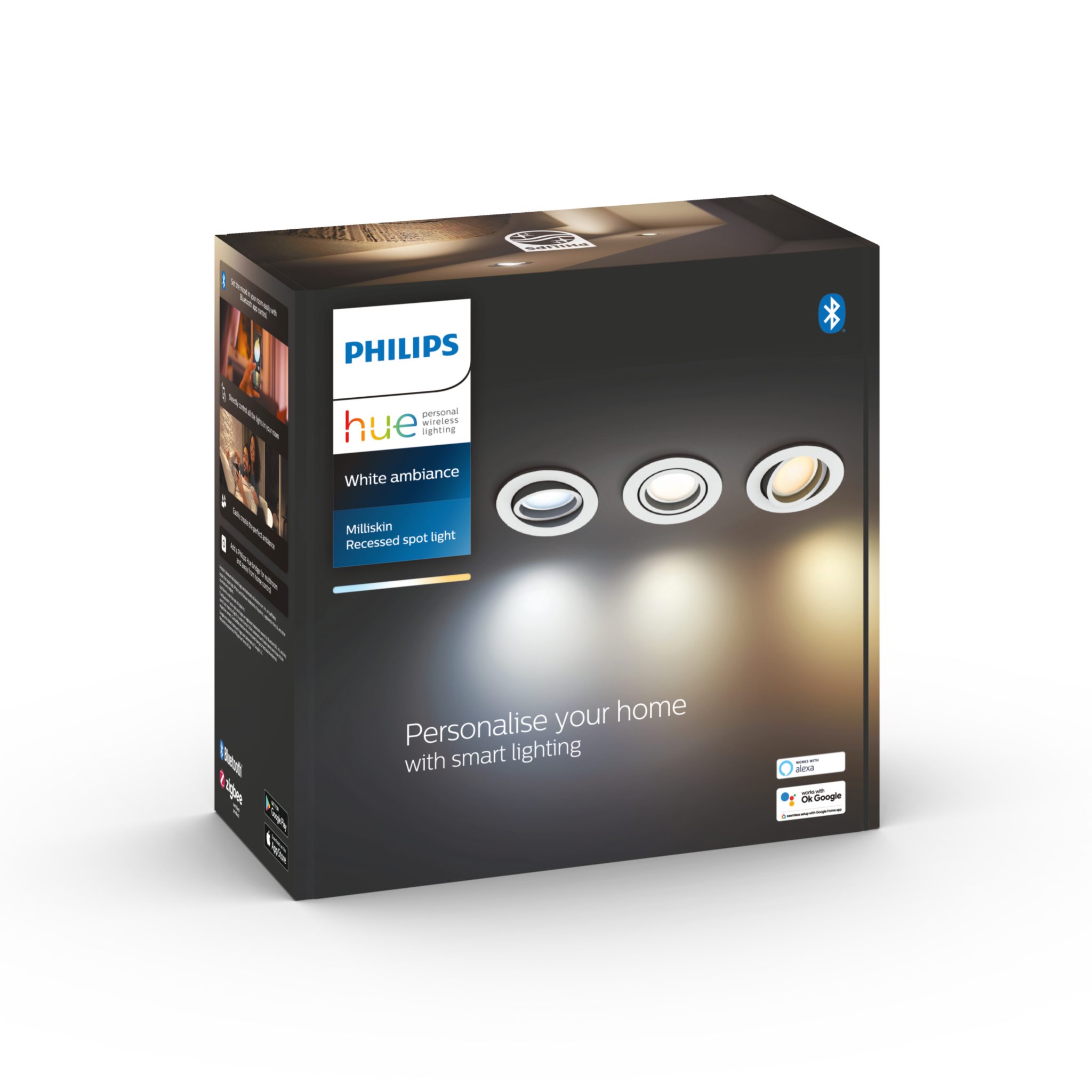 Alasvalo Philips Hue Milliskin Round 5W,