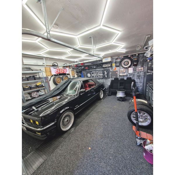 Hexagon-valo Dr Dirt Garage Sky Gen2, 11 Grid System, 290 x 405 cm