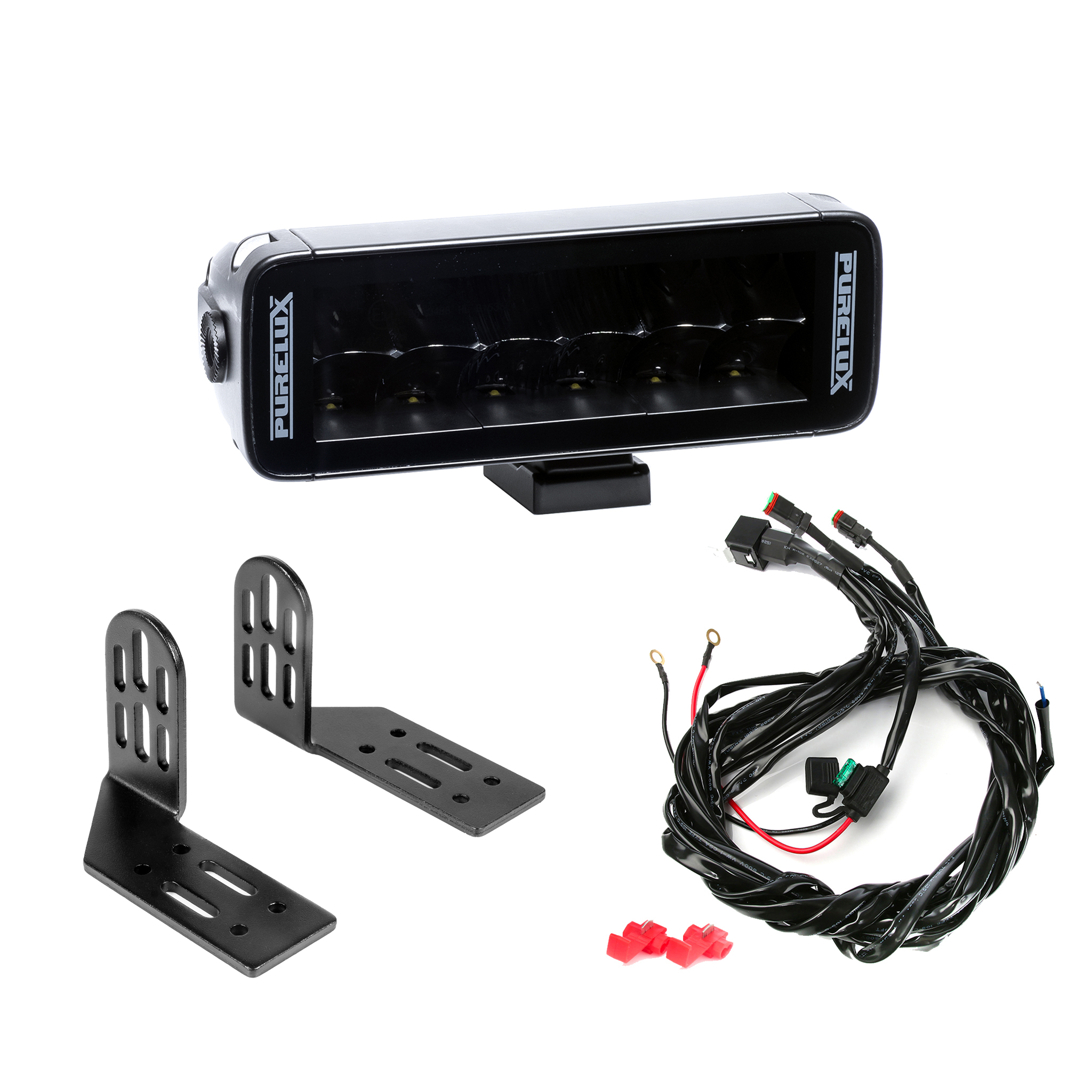 Extraljus Purelux Black Boost S200 - Rak / 20 cm / 60W , 1 st - Komplett paket