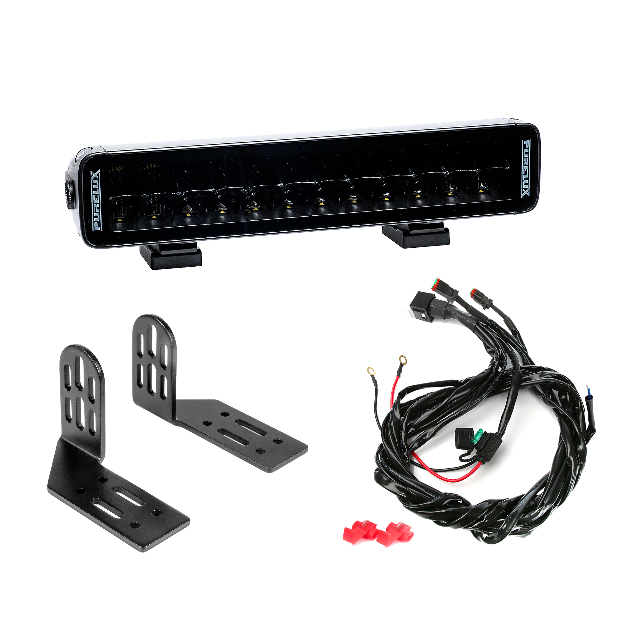 Extraljus Purelux Black Boost S360 - Rak / 36 cm / 120W, 1 st - Komplett paket