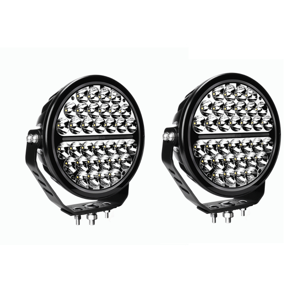 Auxiliary light Strands Siberia Night Ranger 9 SPOT - Round / 23 cm / 170W / Off-road, 2 pcs afbeelding 1
