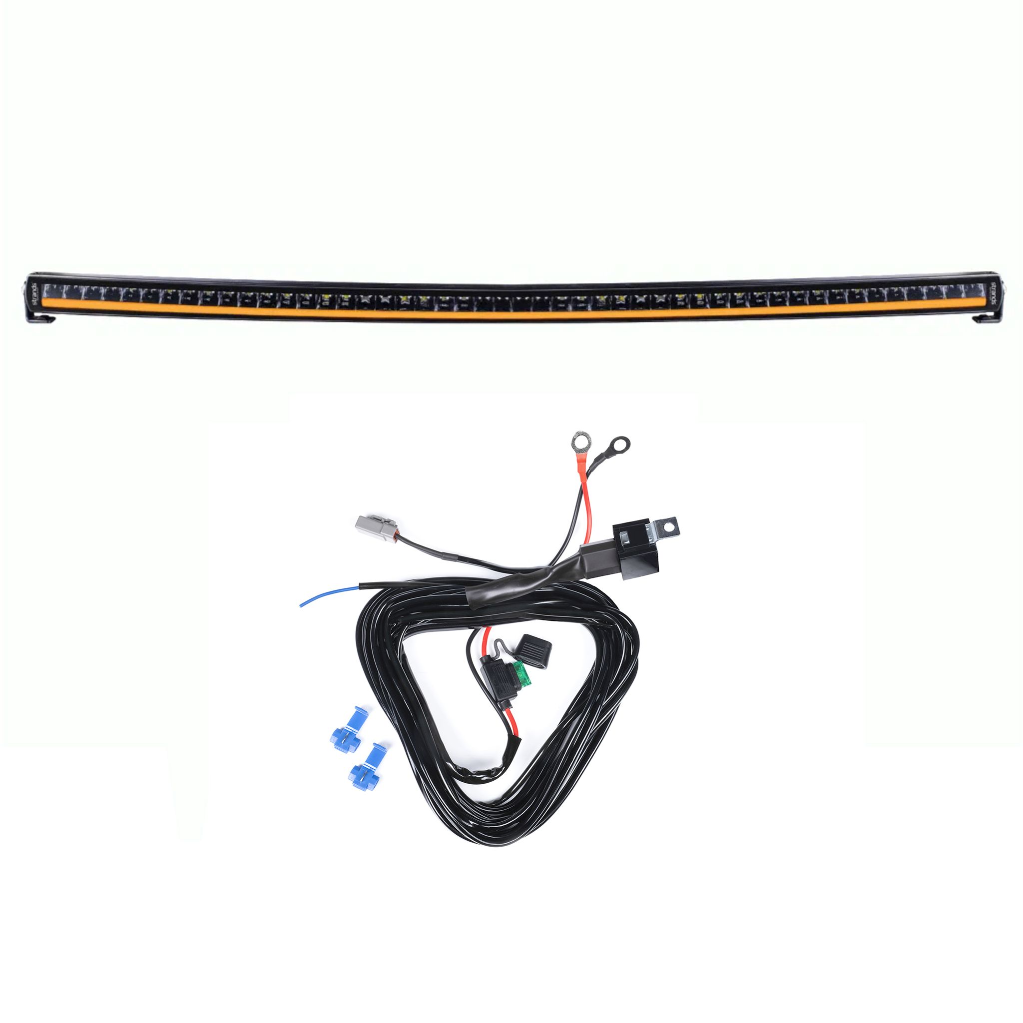 Led bar Strands Siberia SRC 50 - Curved / 127 cm / 240W, 1 pc + relay cable set afbeelding