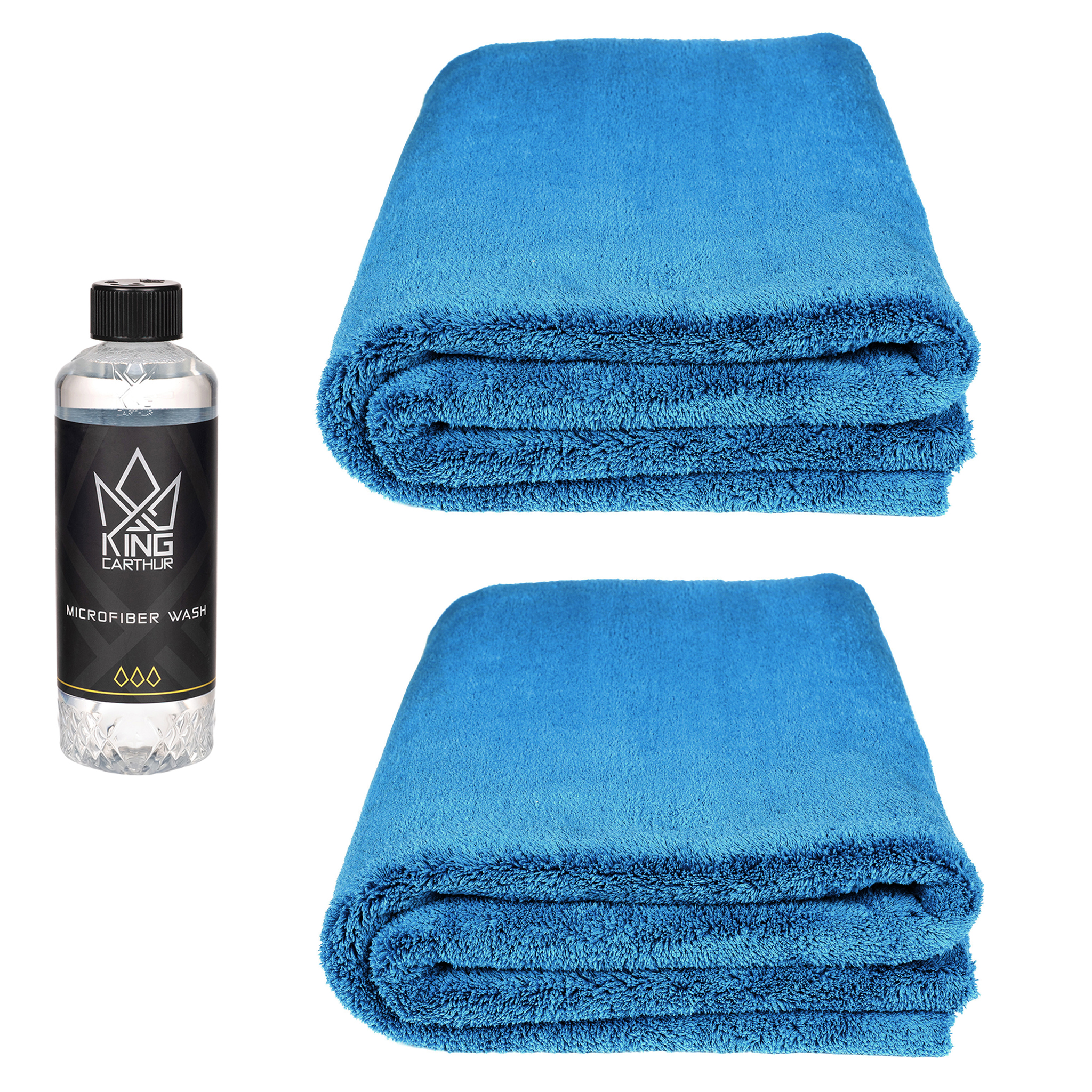 Kuva tulossa: Kuivausliina King Carthur Blue Sapphire, 2 kpl + Mikrokuituliinojen pesuaine