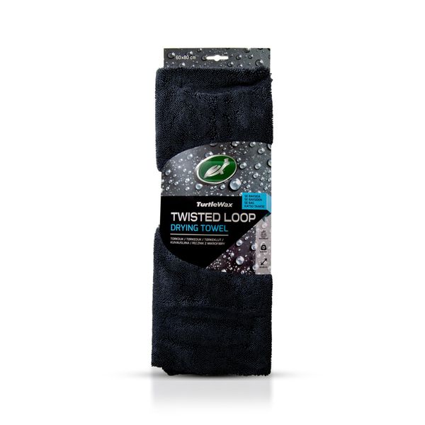 Torkhandduk TURTLE WAX Twisted Loop Drying Towel, 60 x 80 cm