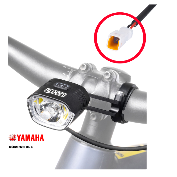 Elsykkellykt Light5 EB1000 - 1000 ml / Yamaha, Kun lykt (female)