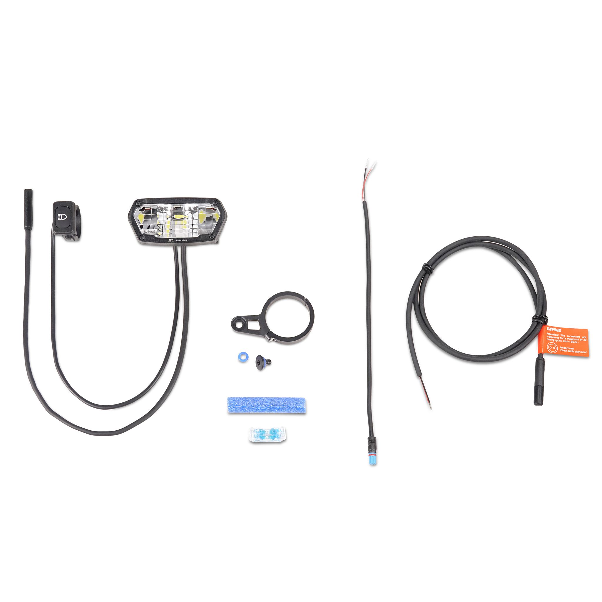 Sähköpyörän valo Lupine SL MiniMax, 2100 lm, Bosch Smart System (BES3) | Alk. 399,00 €