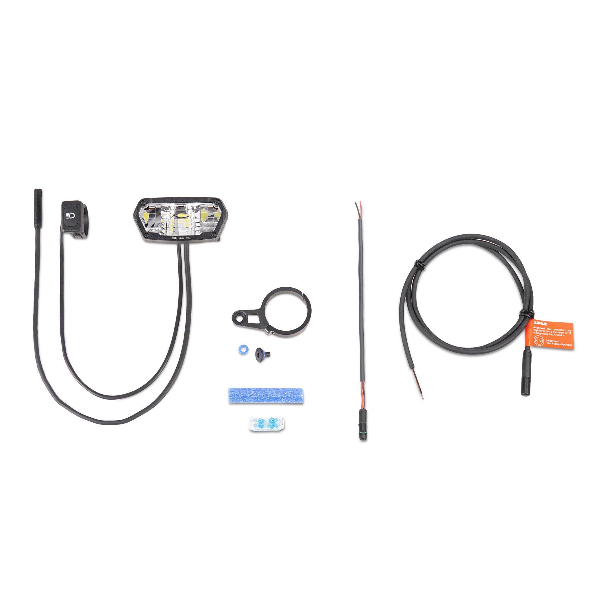 Sähköpyörän valo Lupine SL MiniMax, 2100 lm, Brose | Alk. 399,00 €