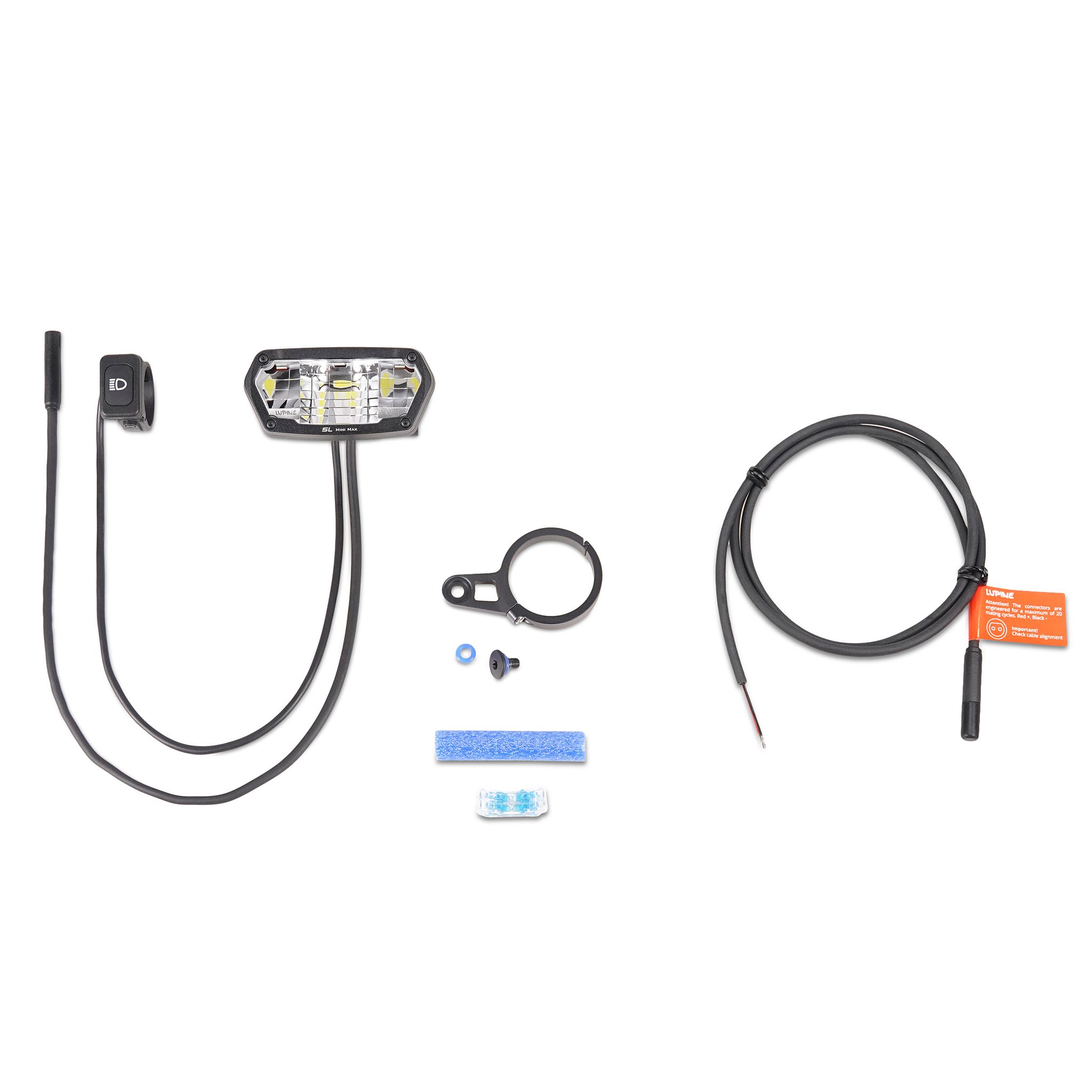 Sähköpyörän valo Lupine SL MiniMax, 2100 lm, Shimano | Alk. 399,00 €