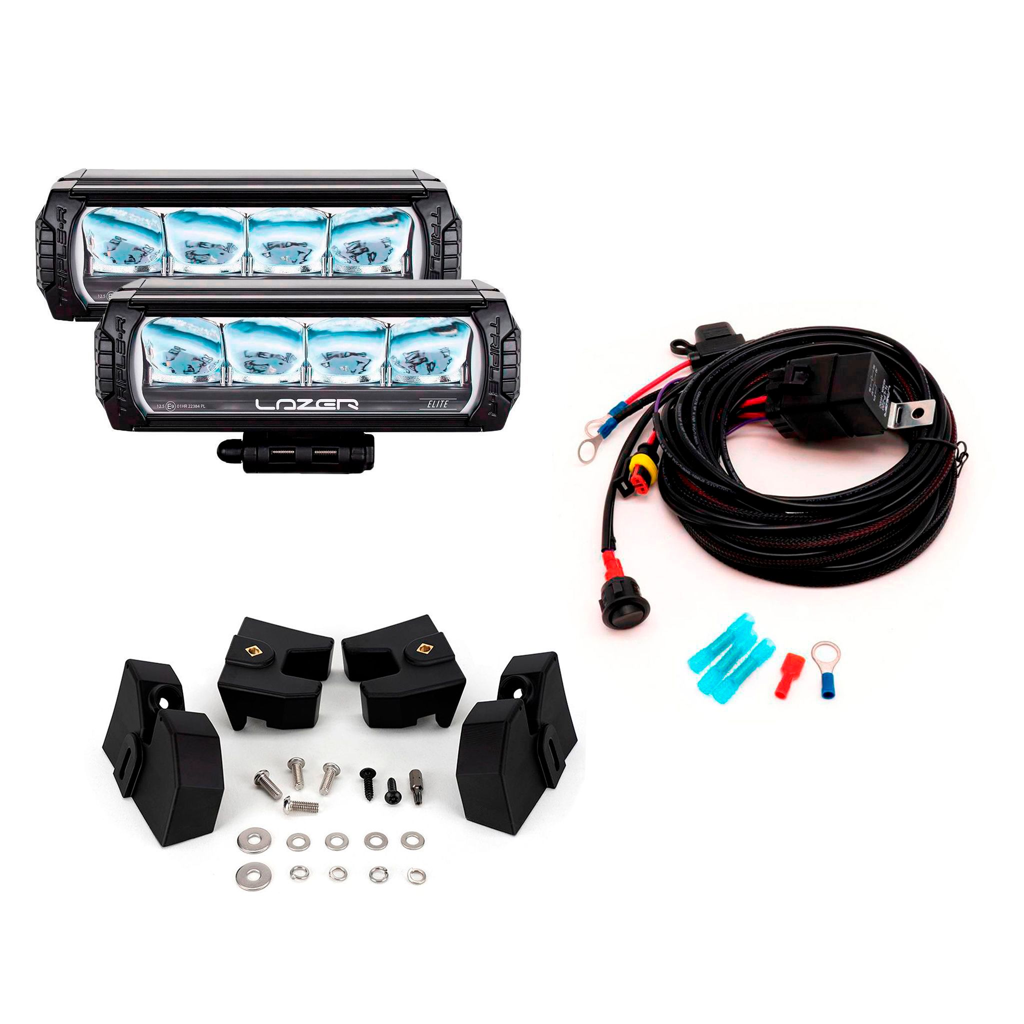 Led bar kit Ford Transit Custom (2024+), 2 x Lazer Triple-R 750, 2 x Triple-R 750 Elite GEN2 (E-Boost) afbeelding