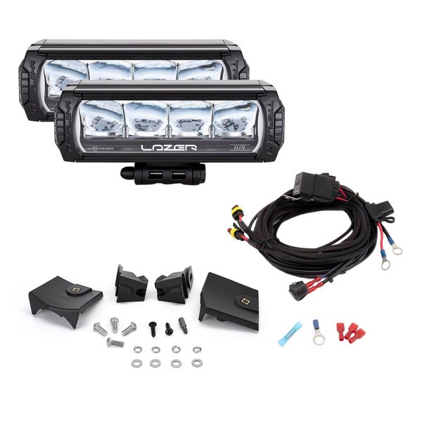 Lisävalosetti Ford Transit Custom Electric (2024+), Lazer Triple-R 750, 2 x Triple-R 750 Elite GEN2 (E-Boost)