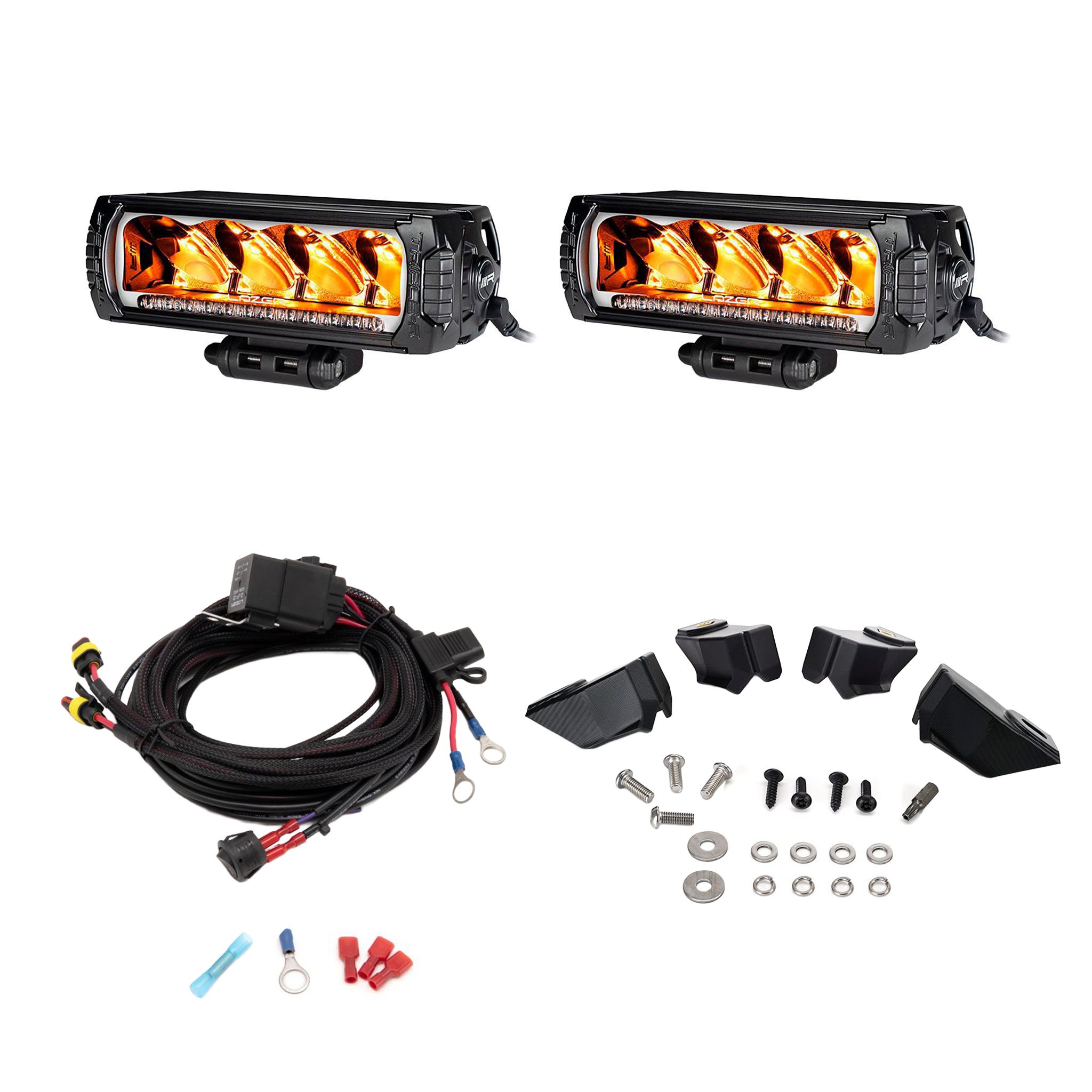 Lisävalosetti Ford Transit Custom Sport (2024+), Lazer Triple-R 750, 2 x Triple-R 750 Beacon