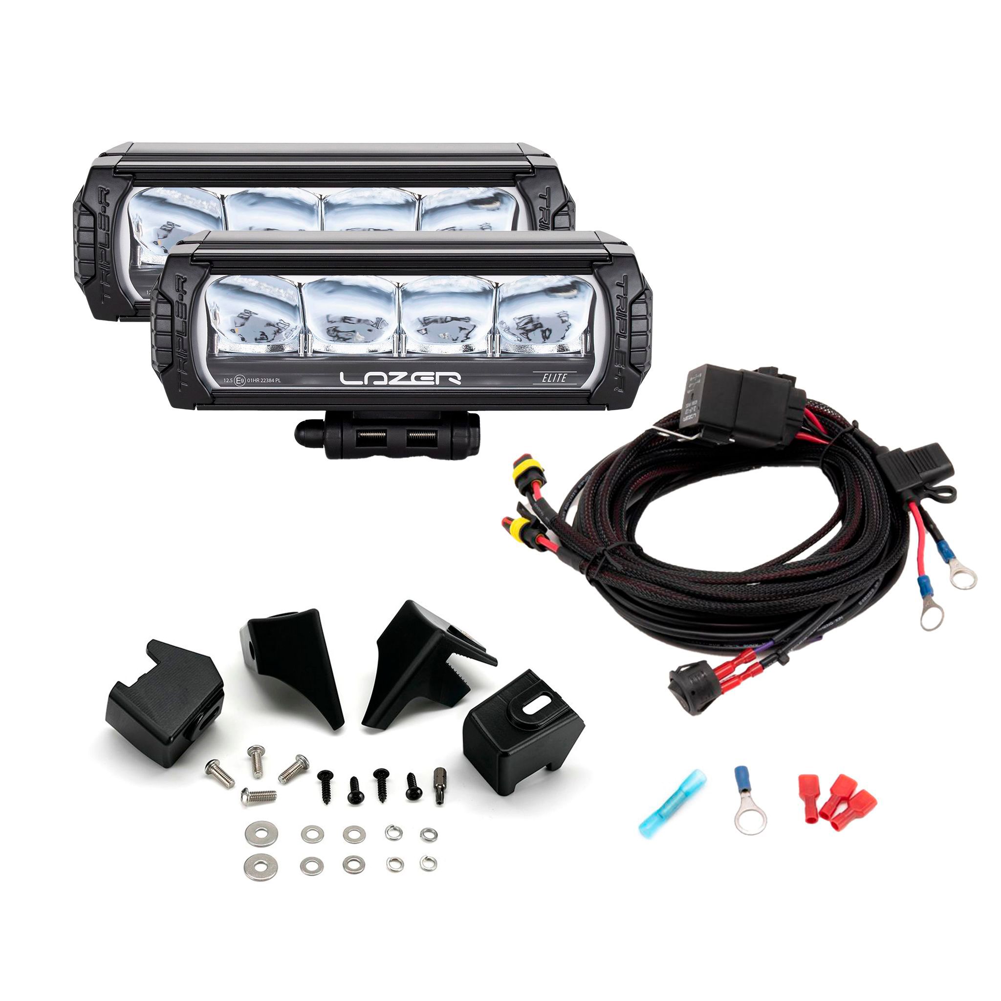 Auxiliary light set Ford Transit Custom Trail (2024+), 2 x Lazer Triple-R 750 GEN2, Triple-R 750 GEN2 Elite afbeelding