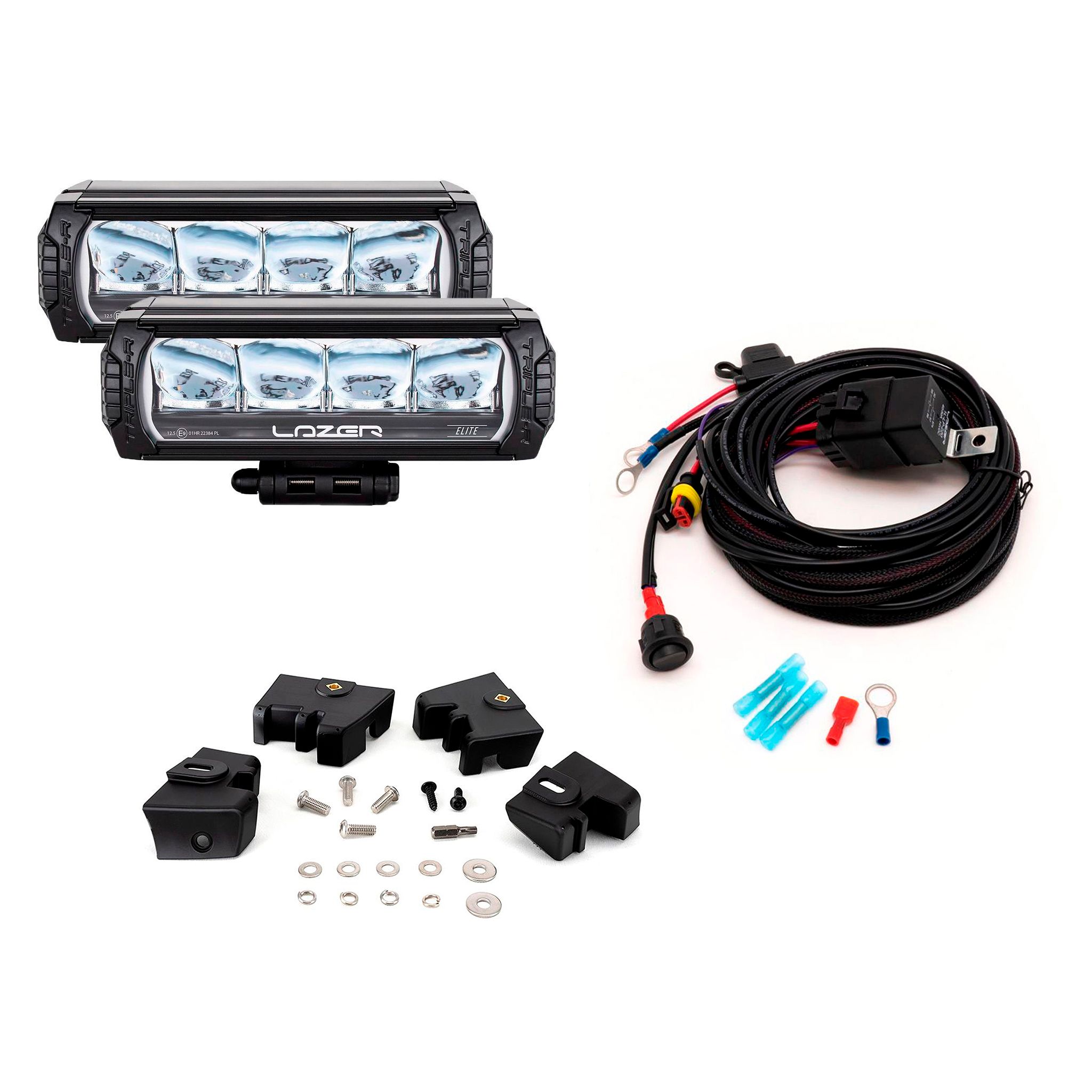 Led bar kit Fiat Ducato (2022+), 2 x Lazer Triple-R 750, 2 x Triple-R 750 Elite GEN2 (E-Boost) afbeelding
