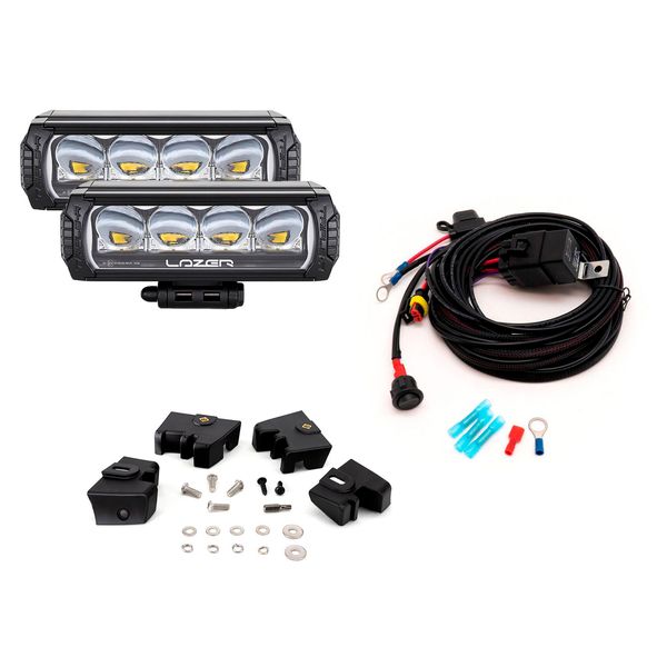 Led bar kit Fiat Ducato (2022+), 2 x LAZER Triple-R 750, 2 x Triple-R 750 GEN2 Wide afbeelding 1