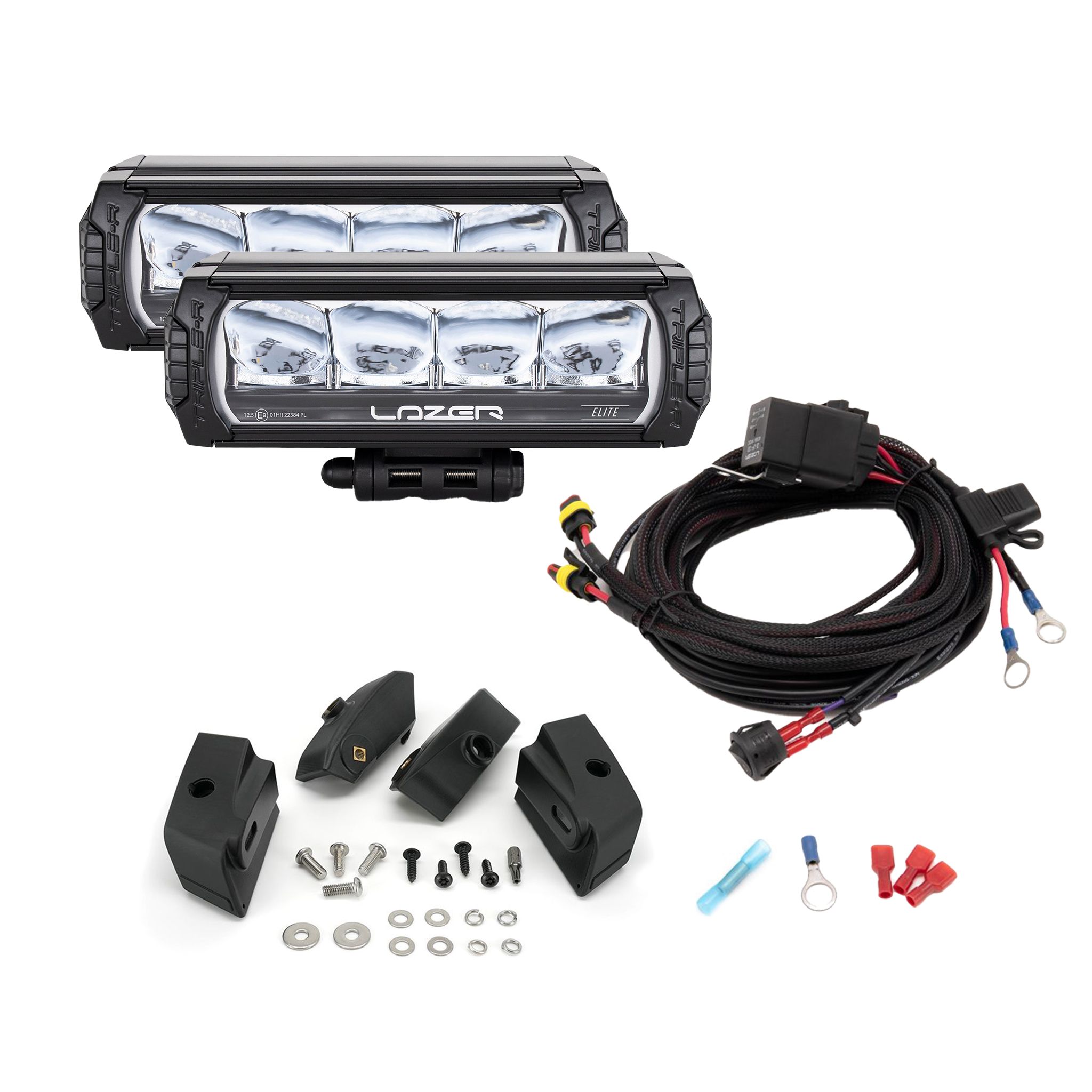 Auxiliary light kit Mercedes-Benz Vito (2024+), 2 x Lazer Triple-R 750, 2 x Triple-R 750 Elite GEN2 (E-Boost) afbeelding