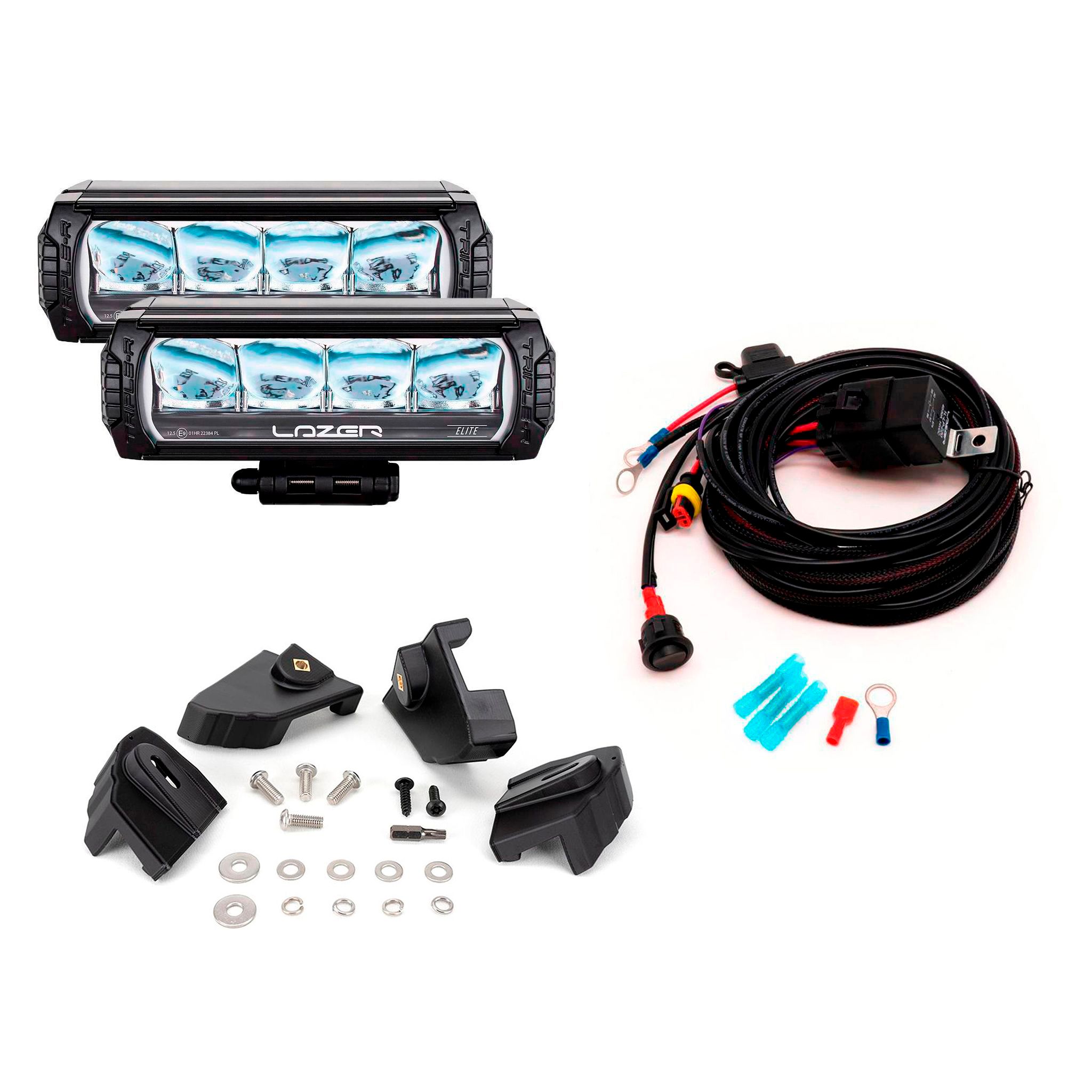 Led bar kit Renault Trafic (2023+), 2 x Lazer Triple-R 750, 2 x Triple-R 750 Elite GEN2 (E-Boost) afbeelding