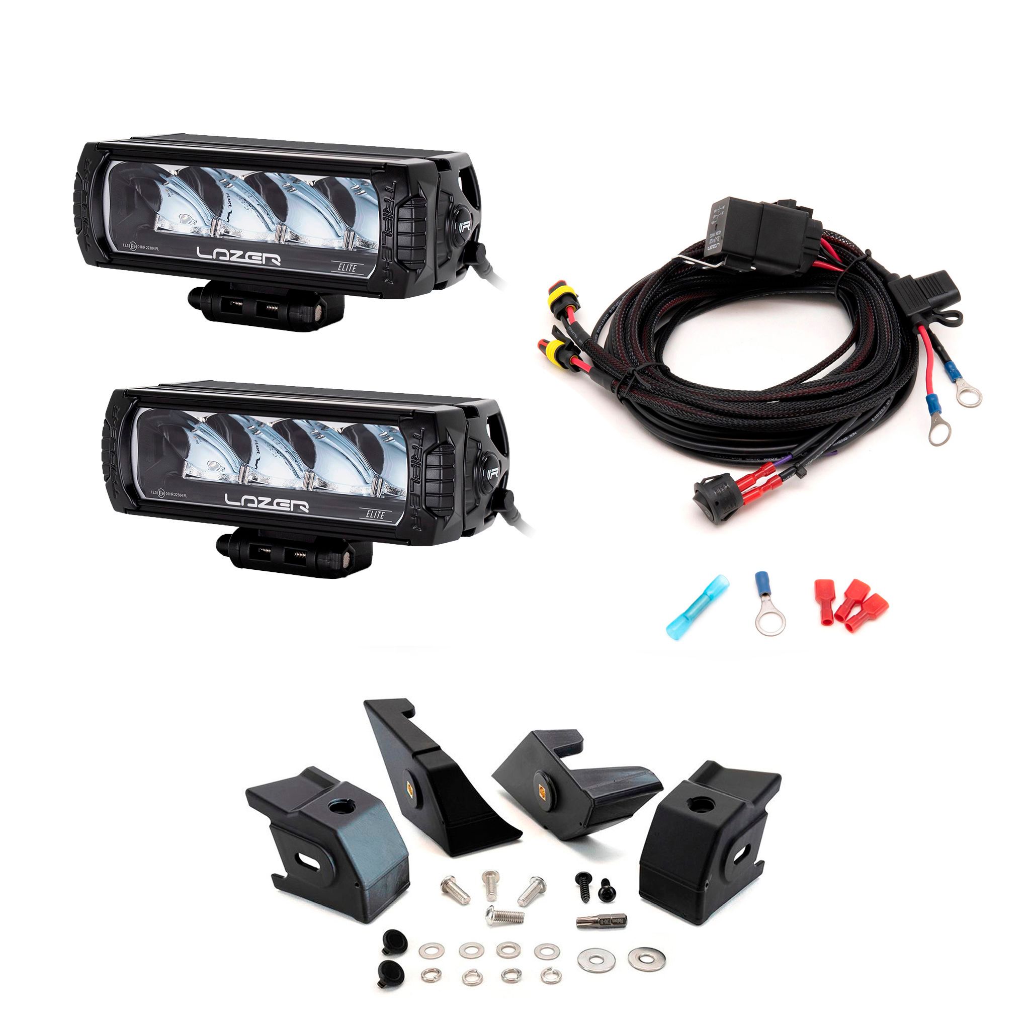 Led bar kit Lazer Volkswagen Amarok (2023+), 2x Lazer Triple-R 750, Triple-R 750 Elite GEN2 (E-Boost) afbeelding