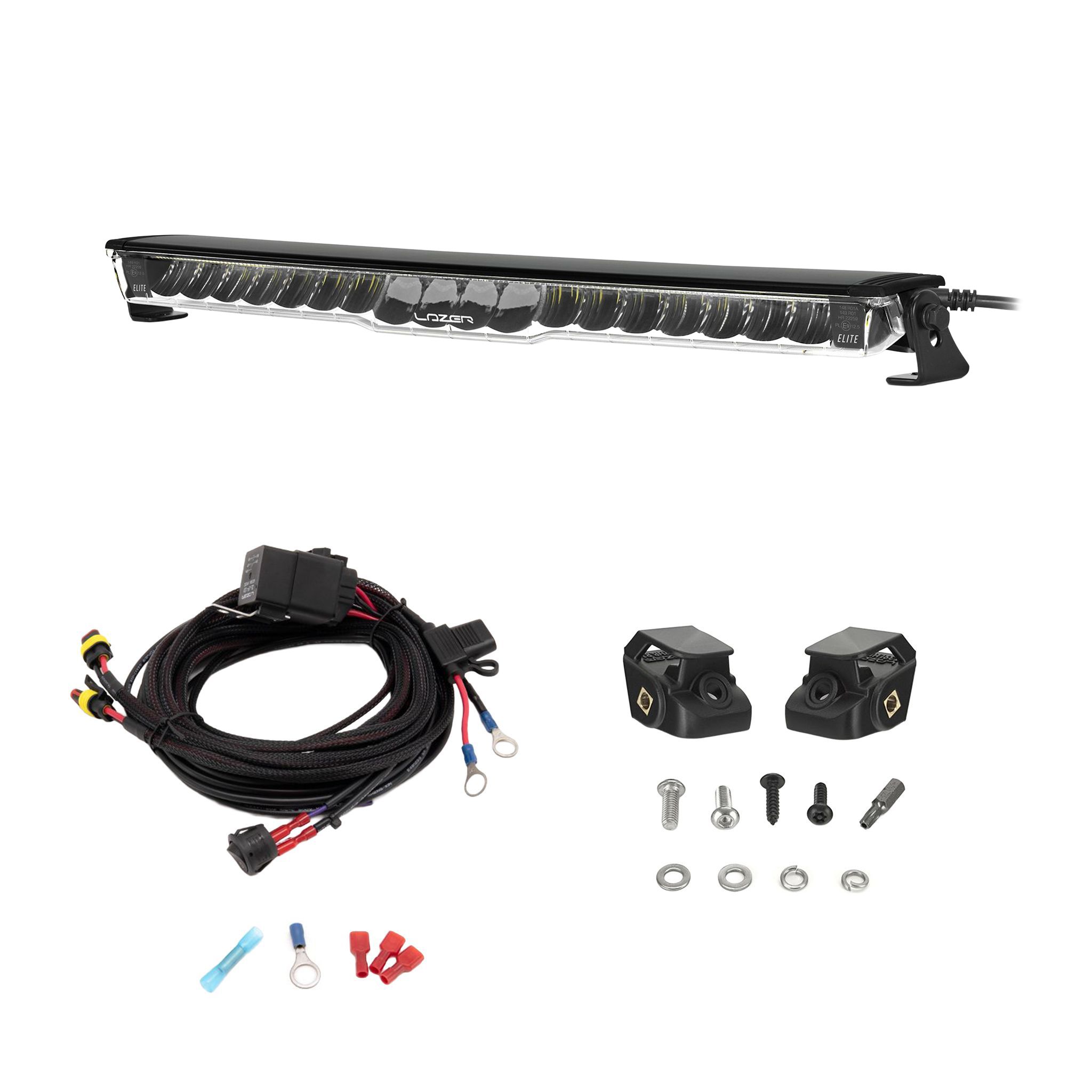 Auxiliary light set Toyota Proace (2023+), Lazer Glide, Glide Elite PL
