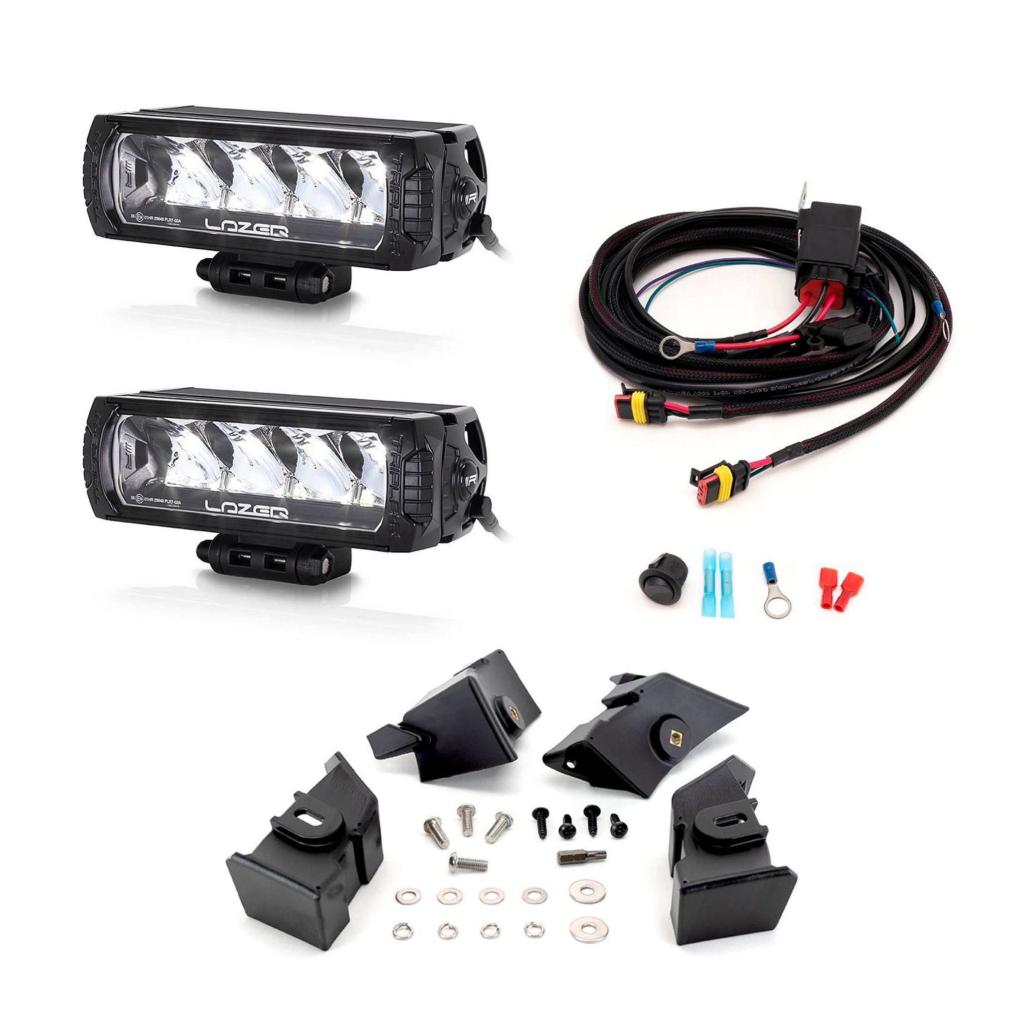Led bar kit Volkswagen Transporter T6 (Startline) 2016-2020, 2 x Lazer Triple-R 750, Triple-R 750 GEN2 (Parking light) afbeelding