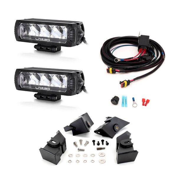 Ekstralyspakke Volkswagen Transporter T6 (Startline) 2016-2020, 2 x LAZER Triple-R 750, Triple-R 750 GEN2 (Parkeringslys)