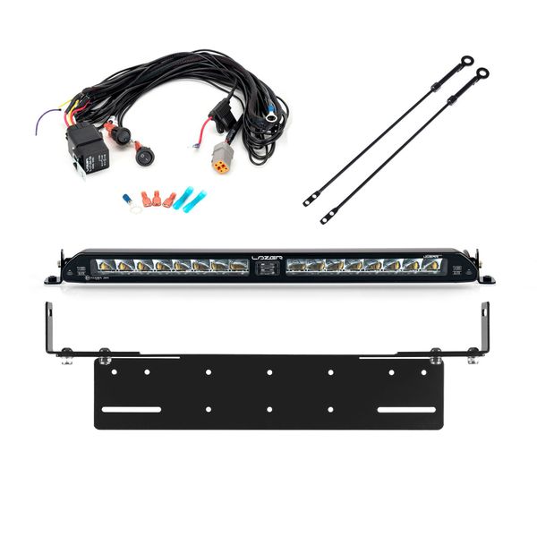 Led bar Lazer Linear-18 Elite i-LBA - Straight / 53 cm / 135W / Ref. 17.5, 1 pc - Complete package with recessed mounting afbeelding 1