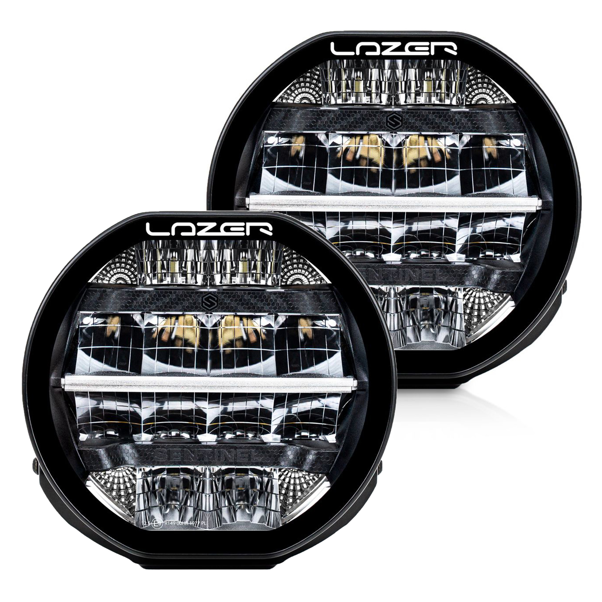 Auxiliary light Lazer Sentinel 7 Standard - Round / 18 cm / 62W / Ref. 12.5, 2 pcs afbeelding
