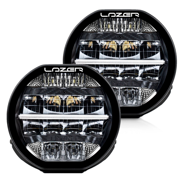 Auxiliary light Lazer Sentinel 7 Standard - Round / 18 cm / 62W / Ref. 12.5, 2 pcs afbeelding 1