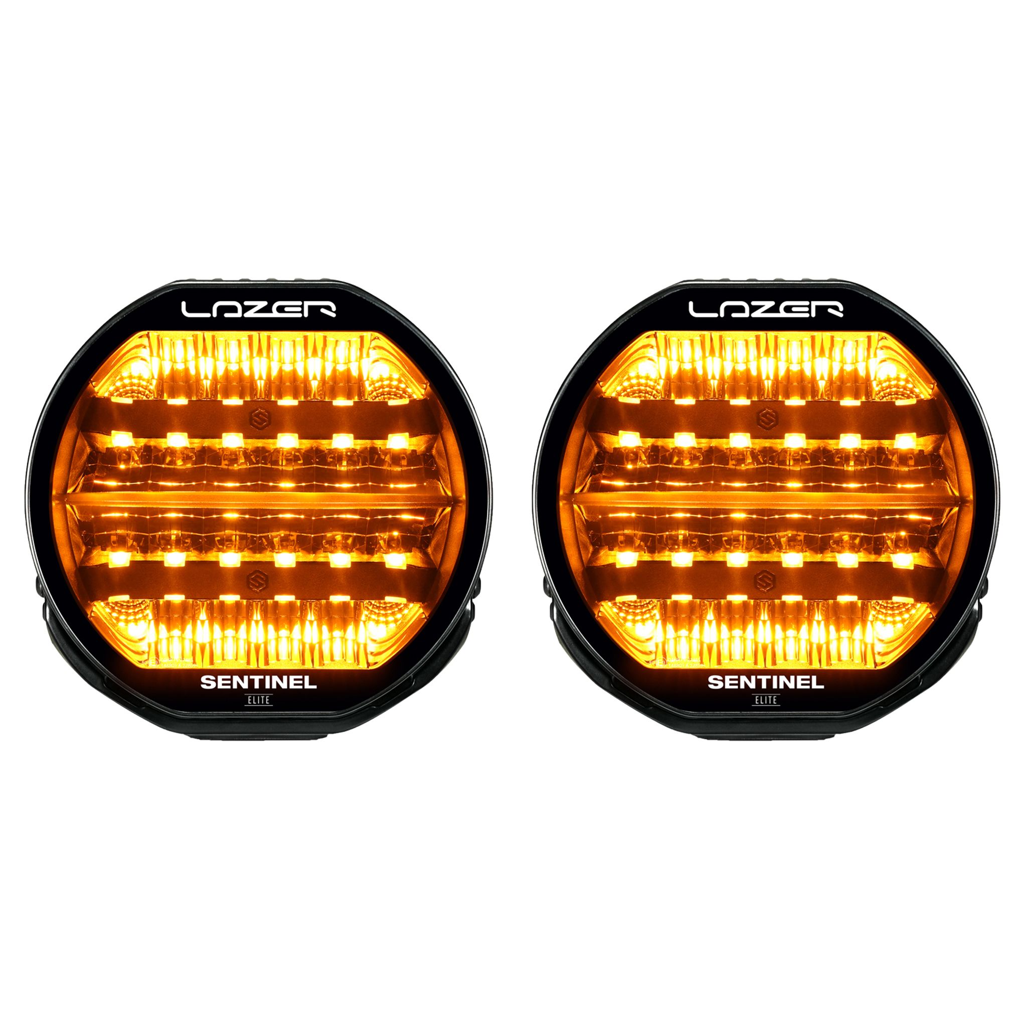 Auxiliary light Lazer Sentinel 9 Elite Gen2 - Round / 23 cm / 145W / Ref. 20, 2 pcs afbeelding